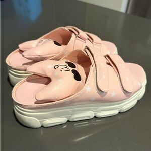 Women’s Pink Cartoon Slip-On Shoes